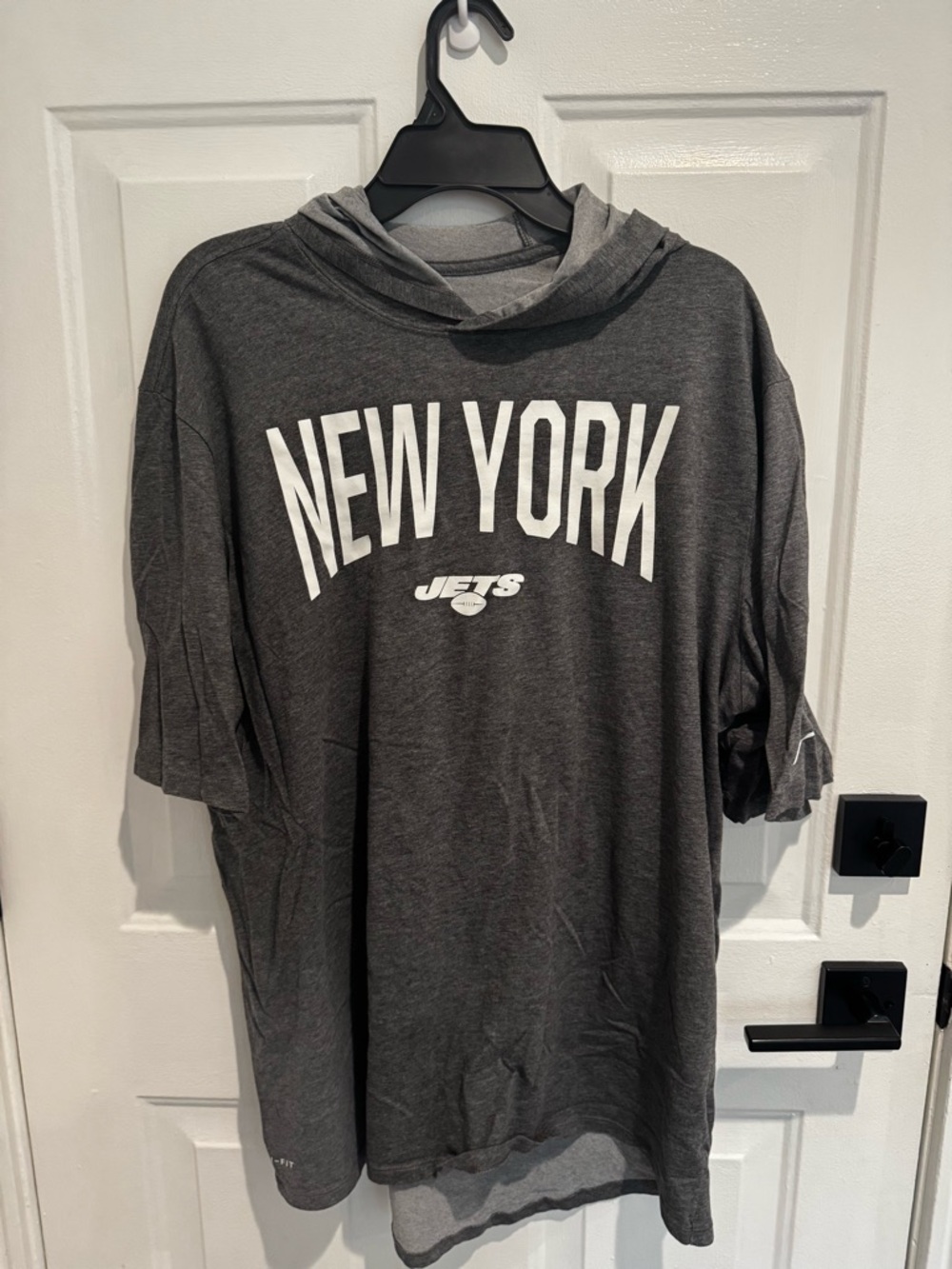 Nike Gray Dri-FIT Hooded Tee